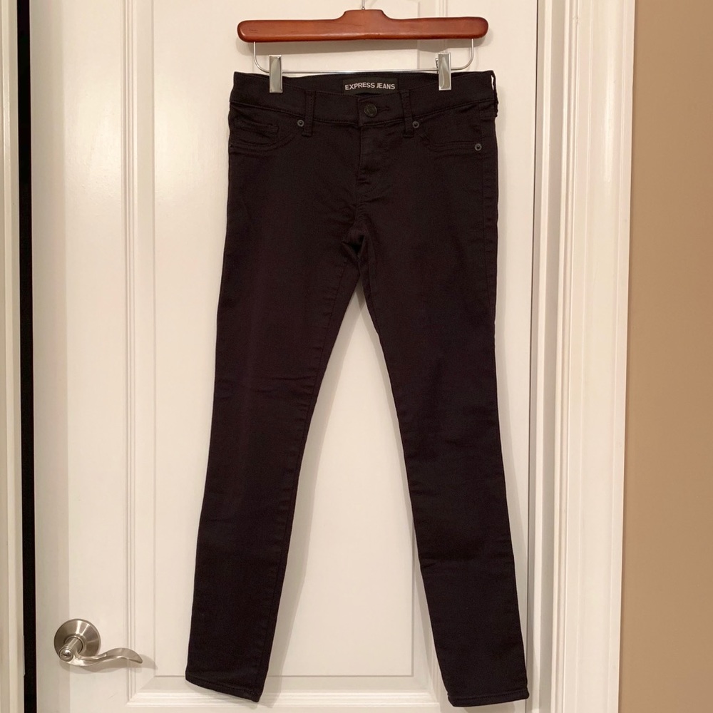 Express jeans extreme stretch low rise legging